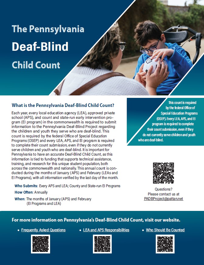 The Pennsylvania Deaf-Blind Child Count
